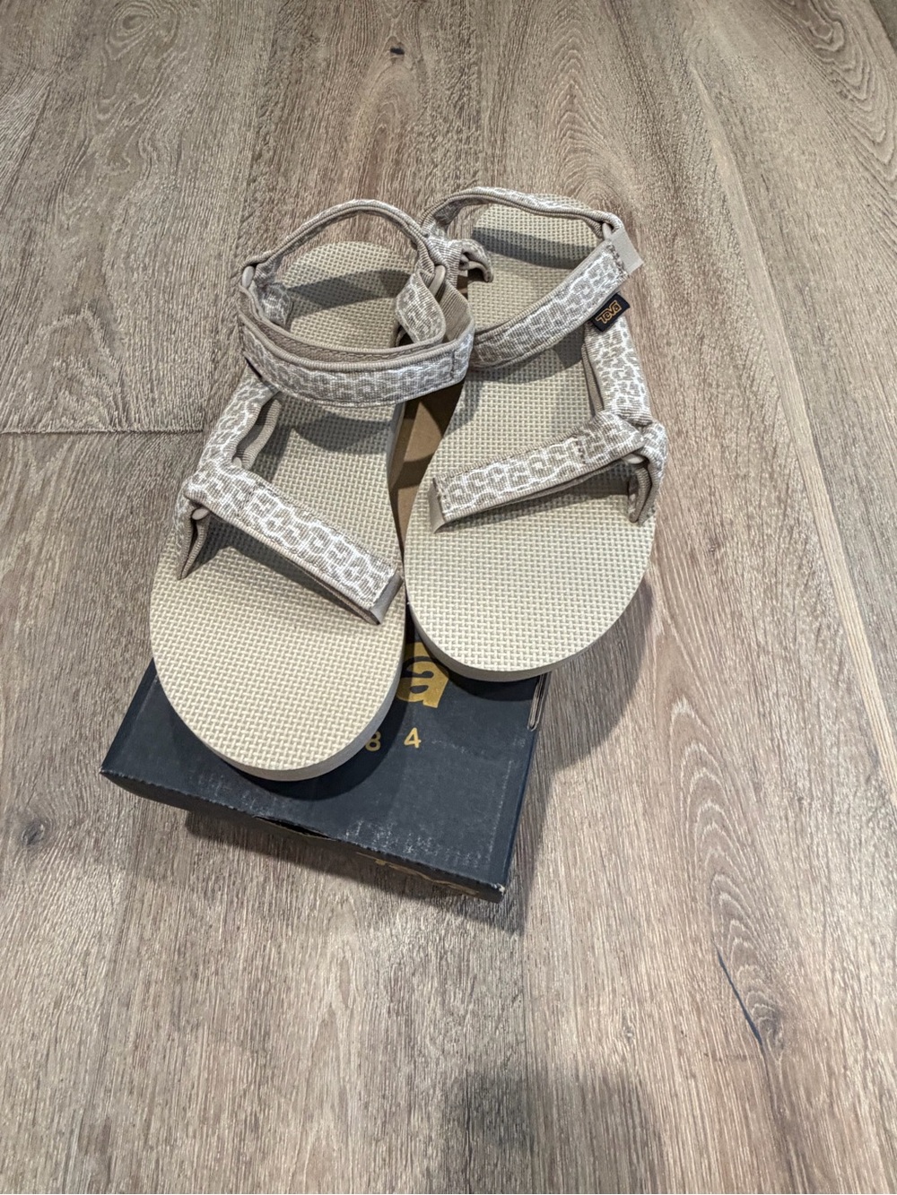 Teva Beige Women's Outdoor Sport Sandals